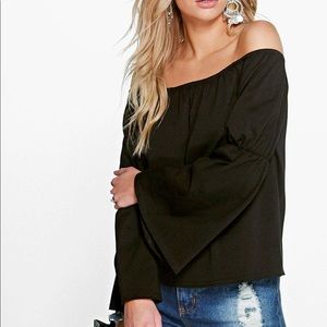 White Off The Shoulder Top
